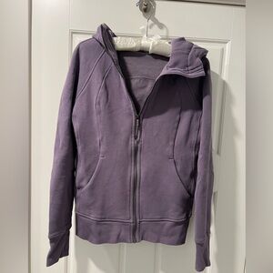 Lululemon Lavender Zip-Up Hoodie